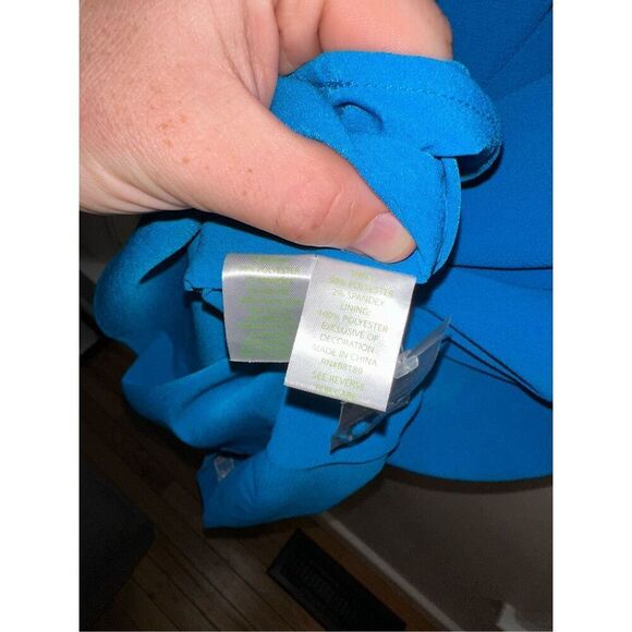 NWT Lilly Pulitzer Leni Dress Mr Peacock Blue Size 6 - Picture 5 of 9